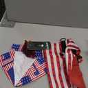 Kuoser Independence Day Dog Tuxedo Dog Suit and Bandana Set, 4Th of July Dog Costume American Flag Dog Outfit with Bow Tie for Large Medium Small Dogs Golden Retriever Samo Bulldogs, M