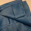 NICETOWN RV Curtains for Camper Windows - (Moroccan Blue Color) 34x54 Inch, 2 Panels Set, Thermal Insulated Room Darkening Blackout Drapes/ Draperies with Rod Pocket & Back Tab for Half Window