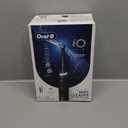 Oral-B iO Series 5 Rechargeable Electric Toothbrush with Visible Pressure Sensor to Protect Gums, 2 Minute Timer, 5 Cleaning Settings, 1 Replacement Toothbrush Heads, and Travel Case, Black