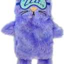 Catstages Purr Pillow Kitty Calming Cat Toy with Touch-Activated Purring and Soft Plush, Purple - Helps Reduce Stress & Provide Anxiety Relief for Cats, X-Large (One-Size)