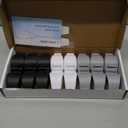 Cord Organizer for Appliances, 8 Pack Upgraded Kitchen Appliance Cord Organizer Stick On Appliance Wire Organizer Wire Wrapper for Kitchen Appliances Mixers, Coffee Maker, Pressure Cooker (3*Black+2*White+3*Grey)