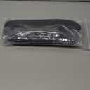 50Pcs Hat Sweat Liner for Baseball Cap, Disposable Absorbing Sweat Band Pad, Hat Sweat Protector Prevents Stains for Men or Women Outdoor Sports or Work, Black