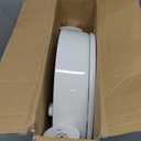 KOHLER 25875-0 Hyten 3" Height, Elevated Soft Close Elongated Toilet Seat, Contoured Seat with Grip-Tight Bumpers, Quick-Attach Hardware, No Slam Toilet Seat, White