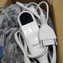 Bedsure Heated Blanket Throw Blanket - Fast Heating Electric Blanket, Soft Flannel Heated Throw with 4 Time Settings, 6 Heating Settings, Warm Gifts for Grandma & Grandpa & Seniors (50x60, Grey)