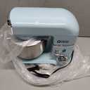Kitchen in the box Stand Mixer,3.2Qt Small Electric Food Mixer,6 Speeds Portable Lightweight Kitchen Mixer for Daily Use with Egg Whisk,Dough Hook,Flat Beater (Blue)