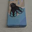 Greatever Snorkel Fins Adjustable Buckles Open Heel Swim Flippers Travel Size Short Swim Fins for Snorkeling Diving Swimming Adult Men Womens (L/XL(Adult US Size 9-13), Blue)