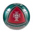 PUMA Unisex FA Portugal Soccer Ball, Club Red-Green Lagoon SS26, Size 5 Fpf Culture Ball