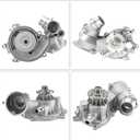 AULINK AW6725 Water Pump For BMW 545i 645Ci 745i 745Li 2004-2005,Alpina B7 2007-2008,X5 2004-2006 4.4L 4.8L V8 11517524552 11517586781 115-3100 WP-2599