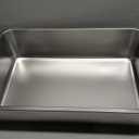 Kirecoo Stainless Steel Cat Litter Box XL- Metal High Sided Cat Pan, Large Stainless Steel Box, Indoor Litter Tray, Non Stick, No Smell, Easy to Clean, Pet Toilet Supplies for Kitten, Kitty, Rabbit (23.43" L x 15.55" W x 5.7" H)