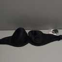 Panache Women's Evie Underwire Bridal Strapless Bra | Padded Lift, Secure Fit, Stay-Put Support, Multiway Straps (30G, Black)