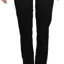 7 For All Mankind Womens Kimmie Straight Leg Jeans (29, Bairblack)