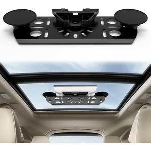 Starlink Mini Car Mount, Starlink Mini Sunroof Suction Cup Mount, Upgraded Strong Suction Cup, Compact and Portable, Mounting Kit for Sunroof/Front/Rear Window/Roof (Flat Skylight Mount)