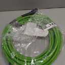 Pressure Washer Hose 50 FT 1/4, 4000 PSI Kink Resistant High Pressure Replacement Hose M22 14mm Thread, Flexible Extension Hose with 3/8 Quick Connect Adapters for Power Washing