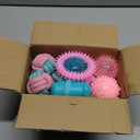 XIUGOAL Pink Puppy Toys for Boredom - 23 Pack Puppy Chew Toys for Teething, Interactive Dog Toys for Puppies, Cute Small Dog Toys with Treat Ball, Squeaky Dog Chew Toys and Ropes