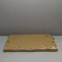 27.5 in. x 15.5 in. Centre Drain Sink Protector with Supersoft Silicone Feet in 304 Grade Stainless Steel