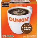 Dunkin' Original Blend Medium Roast Coffee, 128 Keurig K-Cup Pods (EXP 12/20/26)