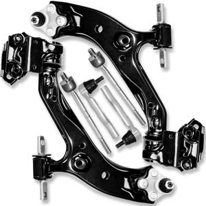 6pc Front Lower Control Arm Ball Joint Tie Rod Kit Compatible with Fit for Honda CR-V 2015 2016#OE K622942 K622943 EV800937 ES801156 ES801157