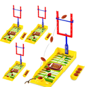 10 PCS Mini Football Game Desktop Football Games Field Goal Soccer Toys with Foam Soccer Goal Post, Bases, Catapults, Flick Finger Board Desk for Sports Party, Office, Gifts