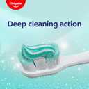 Colgate Baking Soda and Peroxide Whitening Toothpaste Gel, 3 Pack, Fluoride Formulated, Removes Surface Stains, Frosty Mint Stripe, 6 oz