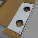Lock and Door Reinforcer Plate, Reinforce and Repair Doors, Add Extra Security to Your Home, Latch/Deadbolt Cover Plate 2-3/4 in Backset, 1-3/8 in Thickness, Stainless Steel Door Guard