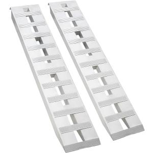 60x12 Inch 6000Lbs Aluminum Ramps Lawn Mower, Wheelchair Ramps Home Steps, Low Profile Car Ramps Oil Changes