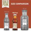Gold Peak Tea, Unsweet Tea, 16.9 fl oz, 6 Pack (EXP 11/01/26)