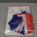 fun shack Womens Union Jack Dress Costume - 90s Popstar British Flag Halloween Outfit for Adults (Medium)