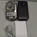 TEEHO TE001 Keyless Entry Door Lock with Keypad - Smart Deadbolt Lock for Front Door with 2 Keys - Auto Lock - Easy Installation - Satin Nickel