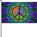 Peace Flag 3x5 ft Garden Banner Indoor Outdoor Perfect Decoration