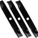 K5613-34340 Mower Blade Compatible with Ku bota 54-Inch Deck, Fits RCK54P-400Z RCK54P-781Z, High Lift Blade Replaces K5613-34340, 3 Pack