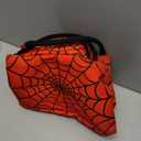 Red Spider Web Reusable Lunch Bag,Gothic Insulated Small Lunch Box for Kids Adult Women,Leakproof Cooler Tote Bags for Student Teacher Work Camping Picnic School