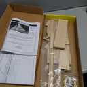 GAWEGM Wooden Ship Model Building Kits for Adults - 1/96 Scale Harvey 1847 Model Ships Assembled with Metal Accessory, for Collection, Teaching Exhibition, Ship Model Hobby, Assemble Expert