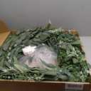 32" Eucalyptus Wreath for Front Door - Large Artificial Greenery Outdoor Wreath for Porch, Window, Farmhouse, Home, Holiday, Hanging Decor- Spring, Summer, Fall, All Seasons (Green)