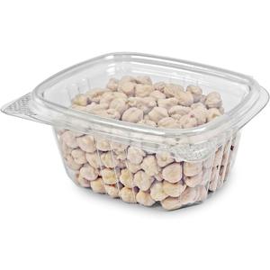 6oz RPET Clear Hinged Lid Deli Container - 400Pcs