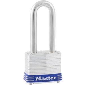 Master Lock 3DLH Outdoor Padlock with Key, 1 Pack (2" shackle)