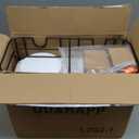 DD&HAPP Glass Drink Dispensers For Parties.1.2 Gallon Beverage Dispensers With Stand And Stainless Steel Spigot.Party Drink Dispenser For Punch,Iced Tea,Ideal for Weddings,Events,Buffet&Home Use.