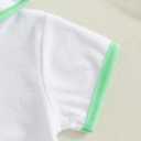 Kids Baby Boy Girl Swim Cover Up Toddler Swim Trunks and Short Sleeve Coverup Beach Bathing Suit Swimwear (12-18 Months, Green)