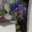 Aquarium Castle Decorations, Resin Castle for Fish Tank with Randomly Color Plants Decor Accessories for Freshwater and Saltwater Fish Tanks (Pink)