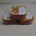 Alta Food Container with Bamboo Lid, FLTD 51.3Z, Rose, 3 Pack