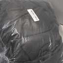 (No Filler) 6FT Giant Bean Bag Chair Cover Soft Faux RH Fur Sofa Bed Washable Bean Bag Couch Cover for Adult and Kids with Liner (Black)