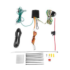 Wsays Vehicle-Side 4-Pin Trailer Wiring Harness Compatible with Toyota Avalon RAV4 2013-2018 Fit Camry 2018 Plug & Play Connect Trailer Tail Lights Brake Signal Lights and Turn Signals