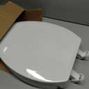 Raised Toilet Seat 3 Inch for Standard Elongated Toilets 1819 Inch Bowl Length, Not Compatible with Round or One-Piece Toilets, Slow-Close Lid, Non-Slip Stable Design, 772 lb Capacity