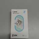 Liene Zink Photo Paper 2x3 50 Sheets, Premium Photo Printer Paper w/Adhesive Back, Waterproof, Smudge Proof, Tear Proof, Instant Photo Paper Compatible w/Liene 2x3 Photo Printer Scrapbook