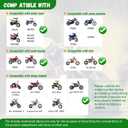 Dirt Bike Training Wheels 50cc, Compatible with razor SX125 MX125 MX250 MX350, yamaha PW50 SSR50 TTR50, honda XR50, CRF50F, Fit for All Kinds of 50cc Motorcycles, Dirt Bikes and Some Electric Bikes