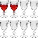 QAPPDA Glasses,Crystal Clear Stemware,12 Ounce,Set of 8,Ideal for Daily Use or Entertaining Occasion.Elegant Drinking Cups for Beer,Whiskey, Soda,Cocktails and Juice