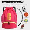brooman Youth Soccer Bags Boys Girls Soccer Basketball Volleyball & Football Backpack
