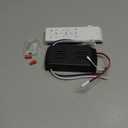 Ceiling Fan Remote Control Kit with Light Receiver Controller, 6-Speed Adjustable, Long Range Transmission, High Voltage Compatible 90-265V