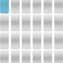 24 Pack Adhesive Metal Plates for Magnetic Mount, 2.3x1.1in Metal Strips for Magnets, Rectangular Steel Sheets for Non-Steel Vents (0.02 in) (Silver)