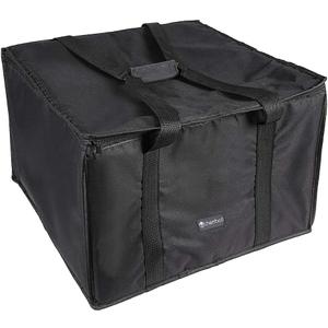 cherrboll Insulated Pizza Delivery Bag, 20 by 20 by 14 -Inch, Commercial Grade Food Delivery Bag, Moisture Free