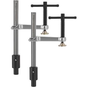 2-Pack Welding Table Clamps - 6.5" Opening Capacity for 5/8" (16mm) Holes - Professional Carbon Steel Welding Fixture Clamps for Precision Metalworking & Fabrication